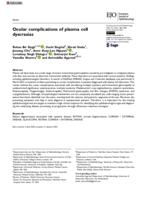 Ocular complications of plasma cell dyscrasias