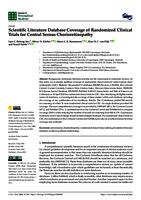 Scientific literature database coverage of randomized clinical trials for central serous chorioretinopathy