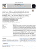 Functional MRI correlates of emotion regulation in major depressive disorder related to depressive disease load measured over nine years