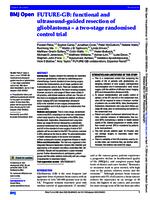 FUTURE-GB: functional and ultrasound-guided resection of glioblastoma