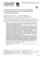 The optimal learning cocktail for placebo analgesia