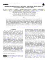 Identifying physical structures in our galaxy with Gaussian mixture models