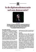 Is de diplomademocratie wel een democratie?