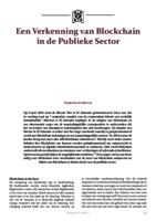 Een Verkenning van Blockchain in de Publieke Sector