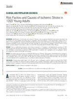 Risk factors and causes of ischemic stroke in 1322 young adults