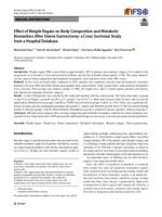 Effect of weight regain on body composition and metabolic biomarkers after sleeve gastrectomy