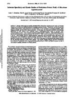 Substrate specificity and kinetic studies of nodulation protein NodL of Rhizobium leuminosarum