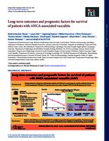 Long-term outcomes and prognostic factors for survival of patients with ANCA-associated vasculitis