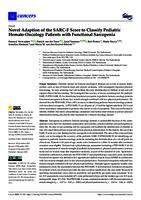 Novel adaptation of the SARC-F score to classify pediatric hemato-oncology patients with functional sarcopenia