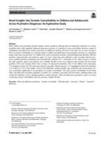 Novel insights into somatic comorbidities in children and adolescents across psychiatric diagnoses