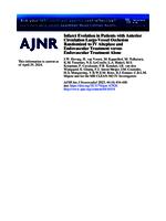 Infarct evolution in patients with anterior circulation large-vessel occlusion randomized to IV alteplase and endovascular treatment versus endovascular treatment alone