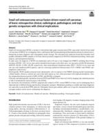 Small cell osteosarcoma versus fusion-driven round cell sarcomas of bone