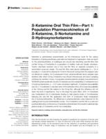 Ketamine oral thin film-part 1