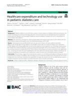 Healthcare expenditure and technology use in pediatric diabetes care