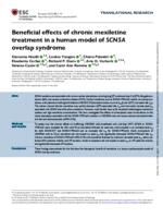 Beneficial effects of chronic mexiletine treatment in a human model of SCN5A overlap syndrome