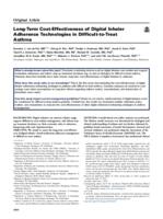 Long-term cost-effectiveness of digital inhaler adherence technologies in difficult-to-treat asthma