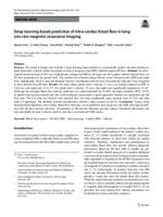 Deep learning-based prediction of intra-cardiac blood flow in long-axis cine magnetic resonance imaging