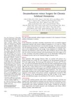 Dexamethasone versus surgery for chronic subdural hematoma