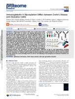 Immunoglobulin A glycosylation differs between Crohn's disease and ulcerative colitis