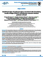 Subclinical signs of podocyte injury associated with Circulating Anodic Antigen (CAA) in Schistosoma mansoni-infected patients in Brazil
