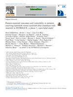 Patient-reported outcomes and tolerability in patients receiving ripretinib versus sunitinib after treatment with imatinib in INTRIGUE, a phase 3, open-label study1