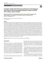 Correlation of high-grade osteosarcoma response to chemotherapy with enhanced tissue immunological response