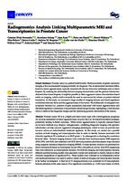Radiogenomics analysis linking multiparametric MRI and transcriptomics in prostate cancer