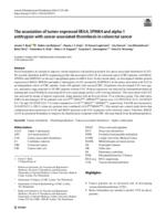 The association of tumor-expressed REG4, SPINK4 and alpha-1 antitrypsin with cancer-associated thrombosis in colorectal cancer