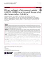 Efficacy and safety of intravenous imatinib in COVID-19 ARDS