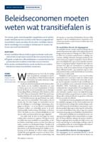 Beleidseconomen moeten weten wat transitiefalen is