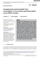 Unemployment and households' food consumption