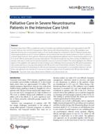 Palliative care in severe neurotrauma patients in the intensive care unit