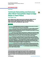 Ventricular remodeling and outcomes after mitral transcatheter edge-to-edge repair in heart failure