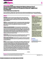 Carcinoembryonic antigen-related cell adhesion molecule type 5 receptor-targeted fluorescent intraoperative molecular imaging tracer for lung cancer