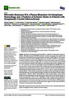 Biliverdin reductase B is a plasma biomarker for intraplaque hemorrhage and a predictor of ischemic stroke in patients with symptomatic carotid atherosclerosis