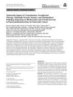 Nationwide impact of centralization, neoadjuvant therapy, minimally invasive surgery, and standardized pathology reporting on R0 resection and overall survival in pancreatoduodenectomy for pancreatic cancer