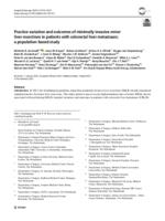 Practice variation and outcomes of minimally invasive minor liver resections in patients with colorectal liver metastases