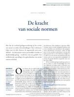 De kracht van sociale normen