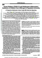 Severe pediatric COVID-19 and multisystem inflammatory syndrome in children from wild-type to population immunity