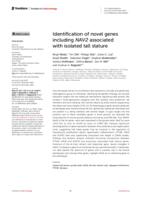 Identification of novel genes including NAV2 associated with isolated tall stature