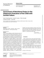 Assessment of nutritional status in the diagnostic evaluation of the child with growth failure