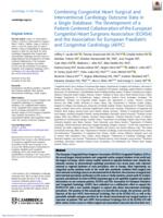 Combining congenital heart surgical and interventional cardiology outcome data in a single database