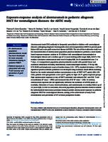 Exposure-response analysis of alemtuzumab in pediatric allogeneic HSCT for nonmalignant diseases