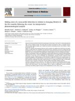 Making sense of a myocardial infarction in relation to changing lifestyle in the five months following the event