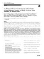 Sex differences in body composition in people with prediabetes and type 2 diabetes as compared with people with normal glucose metabolism