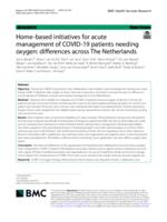 Home-based initiatives for acute management of COVID-19 patients needing oxygen