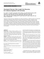 Oncological outcome after lymph node dissection for cutaneous squamous cell carcinoma