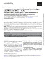 Denosumab in giant cell-rich tumors of bone