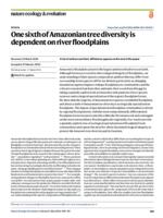One sixth of Amazonian tree diversity is dependent on river floodplains