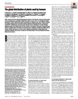 The global distribution of plants used by humans